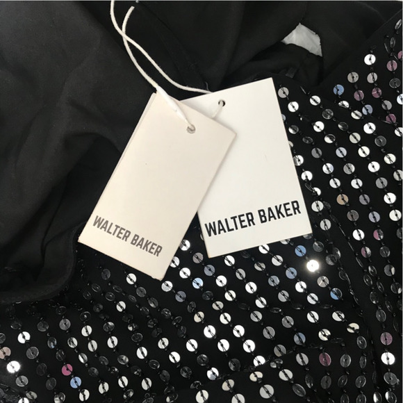 NEW Walter Baker Reanne Beaded Sequin Slip Dress Size 6 - Picture 11 of 11